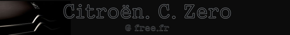 Bannire d'accueil du site http://citroen.c.zero.free.fr/, consacr  la Audi A6
